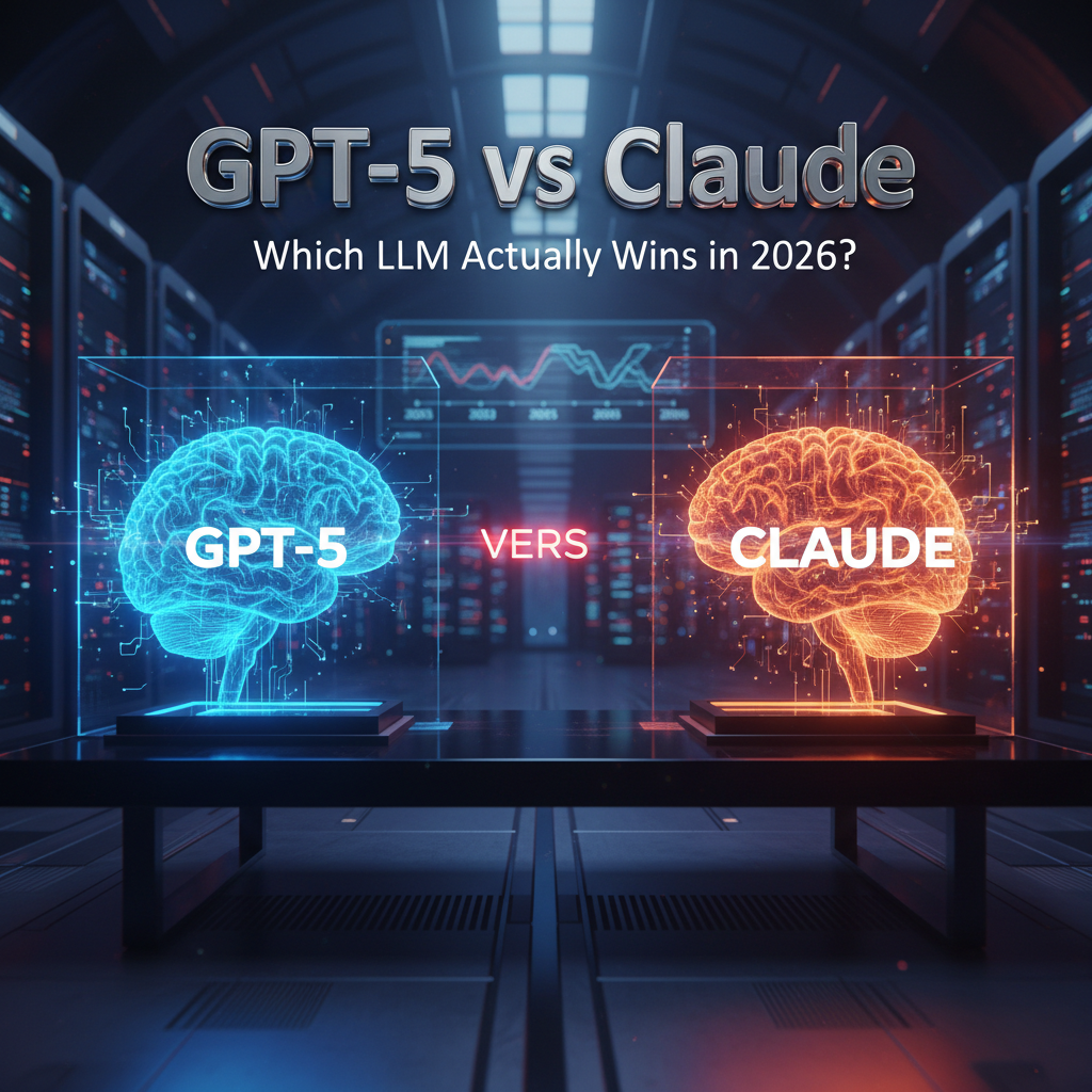 A futuristic comparison between two AI models facing off
